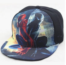 Load image into Gallery viewer, Captain America Spider-Man Iron Man Baseball Cap Children Summer Mesh Snapback Caps