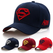 Load image into Gallery viewer, Superman Hat Casquette Super-man Baseball Caps