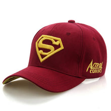 Load image into Gallery viewer, Superman Hat Casquette Super-man Baseball Caps